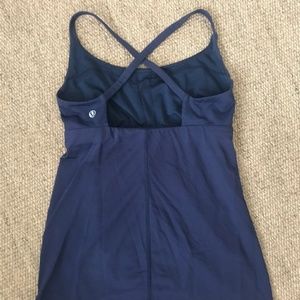 Navy Cross back Lululemon
